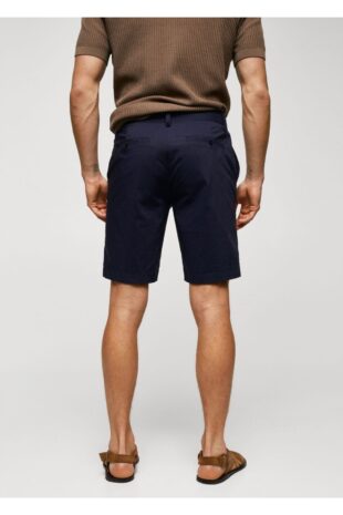 شلوار لاجورد فاق نرمال مردانه مانگو 57040551