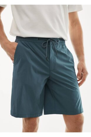 شلوار آبی فاق نرمال مردانه مانگو 57040566