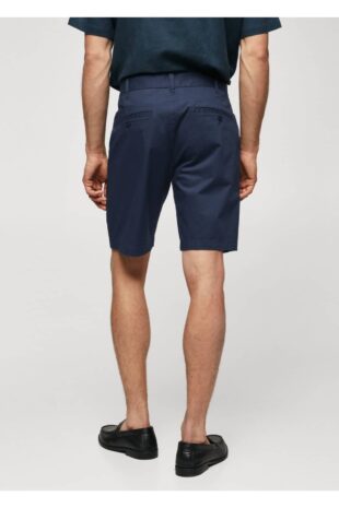 شلوار لاجورد فاق نرمال مردانه مانگو 57040568