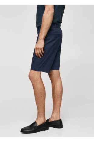 شلوار لاجورد فاق نرمال مردانه مانگو 57040568