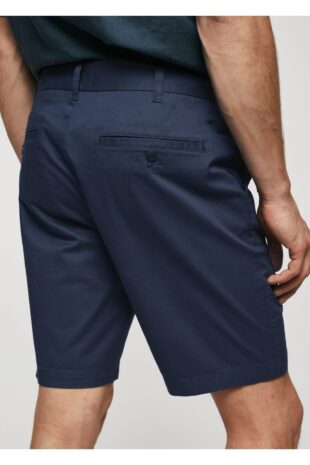 شلوار لاجورد فاق نرمال مردانه مانگو 57040568