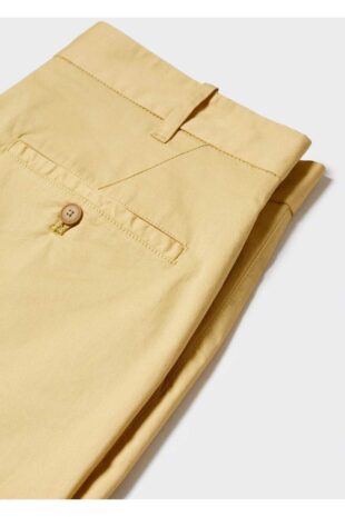 شلوار زرد فاق نرمال مردانه مانگو 57040568
