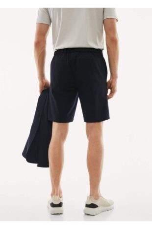 شلوارک لاجورد فاق نرمال مردانه مانگو 57040572