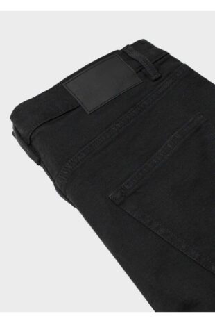 شلوار سیاه فاق نرمال مردانه مانگو 57040678