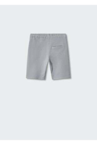 شلوارک خاکستری فاق نرمال پسرانه مانگو 47087836