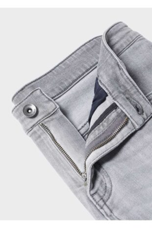 شلوار خاکستری فاق نرمال مردانه مانگو 57010682