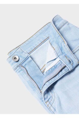 شلوار آبی فاق نرمال مردانه مانگو 57010683