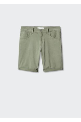 شلوار خاکی فاق نرمال مردانه مانگو 57040688