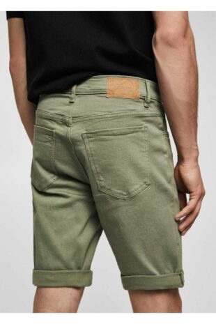 شلوار خاکی فاق نرمال مردانه مانگو 57040688