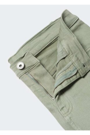 شلوار خاکی فاق نرمال مردانه مانگو 57040688