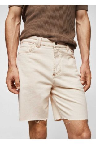 شلوار اکرو فاق نرمال مردانه مانگو 57084398