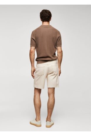 شلوار اکرو فاق نرمال مردانه مانگو 57084398