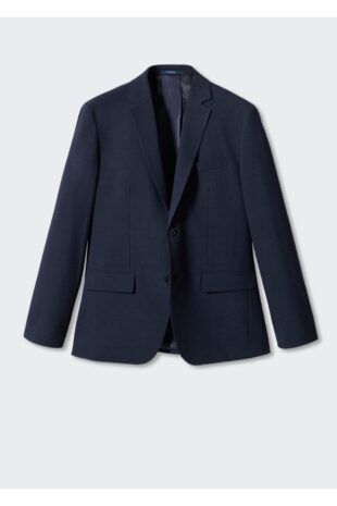 کت لاجورد مردانه مانگو 57010676