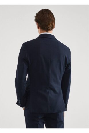 کت لاجورد مردانه مانگو 57010676