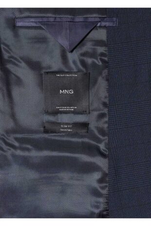 کت لاجورد مردانه مانگو 57010676