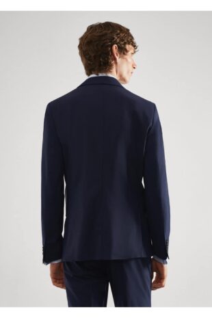 کت لاجورد مردانه مانگو 57010761