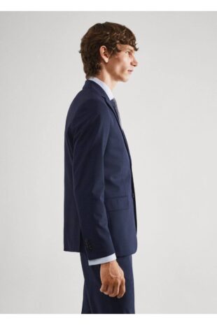 کت لاجورد مردانه مانگو 57010761