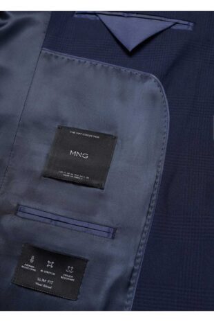 کت لاجورد مردانه مانگو 57010761