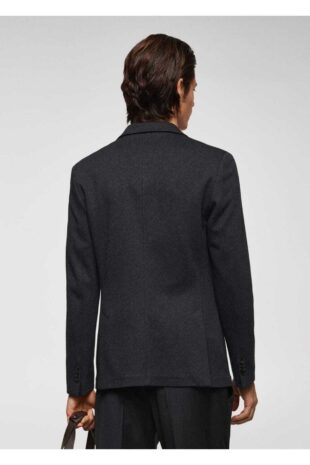 کت لاجورد مردانه مانگو 57015963