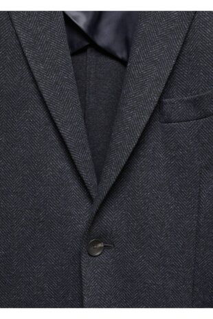 کت لاجورد مردانه مانگو 57015963