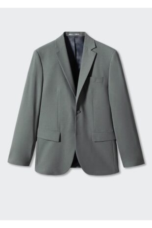 کت سبز مردانه مانگو 57020760