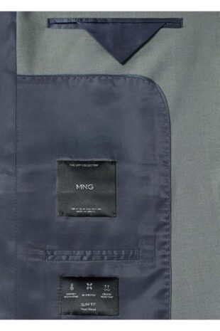 کت سبز مردانه مانگو 57020760