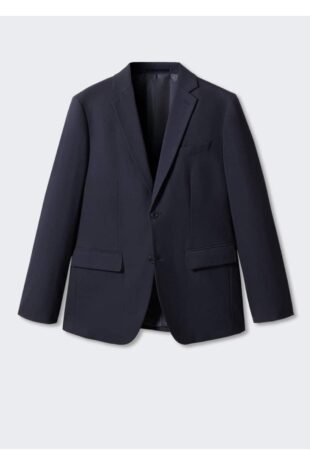 کت لاجورد مردانه مانگو 57030013