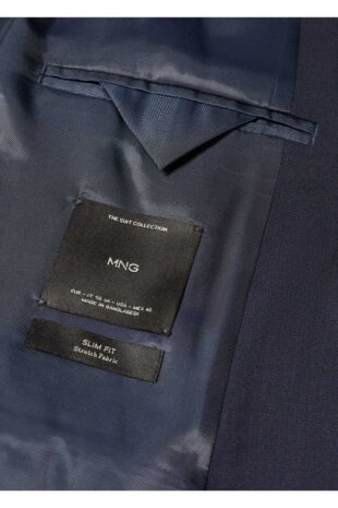 کت لاجورد مردانه مانگو 57030013