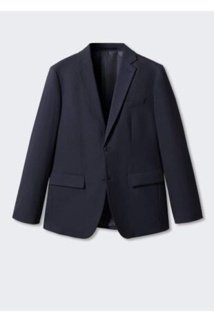 کت لاجورد مردانه مانگو 57030013