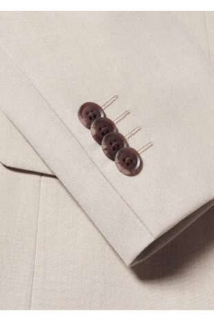 کت بژ مردانه مانگو 57040550