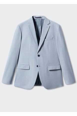 کت آبی مردانه مانگو 57040665