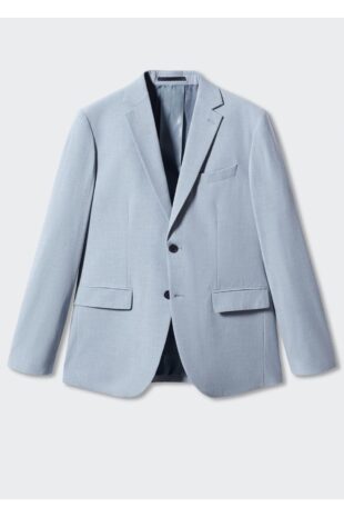 کت آبی مردانه مانگو 57040665