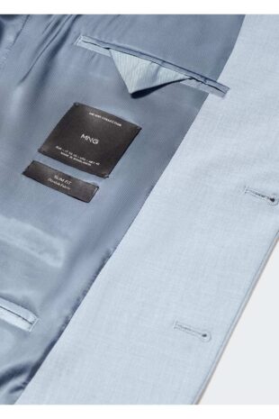 کت آبی مردانه مانگو 57040665