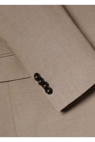 کت قهوه ای مردانه مانگو 57050662