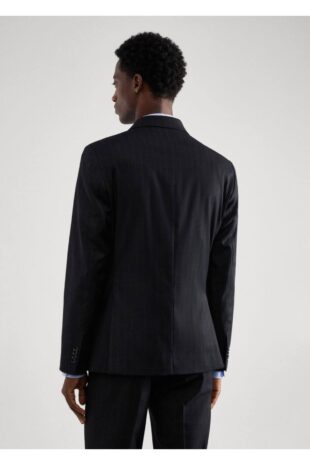 کت آبی مردانه مانگو 57074759