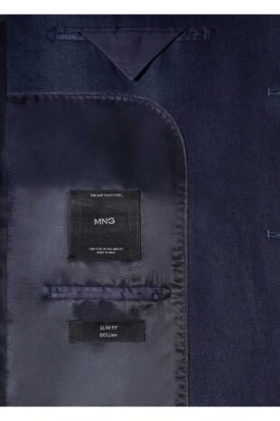 کت لاجورد مردانه مانگو 57000553