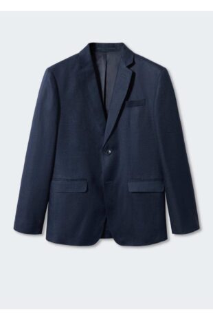 کت لاجورد مردانه مانگو 57000553