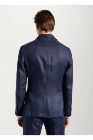 کت لاجورد مردانه مانگو 57000553