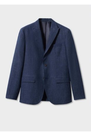 کت لاجورد مردانه مانگو 57010556