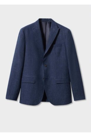 کت لاجورد مردانه مانگو 57010556