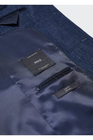 کت لاجورد مردانه مانگو 57010556