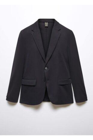 کت لاجورد مردانه مانگو 57075959