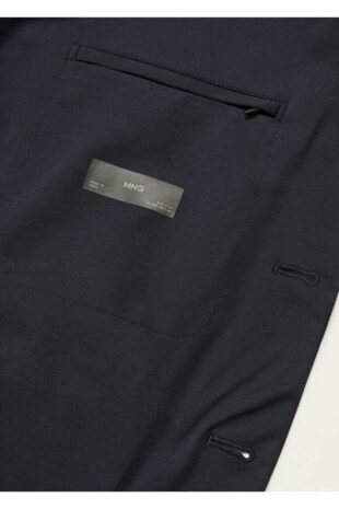 کت لاجورد مردانه مانگو 57075959