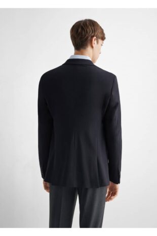 کت لاجورد مردانه مانگو 57092518