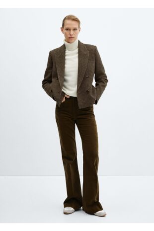 کت سبز زنانه مانگو 57097722