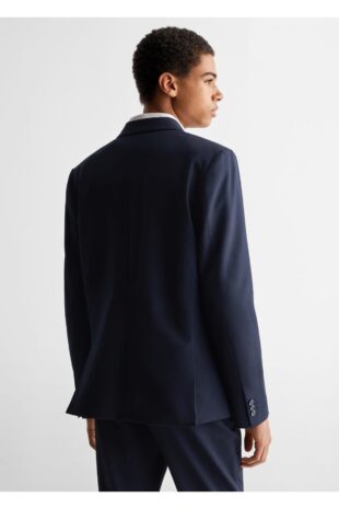 کت لاجورد مردانه مانگو 47040452