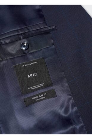 کت لاجورد مردانه مانگو 57010666