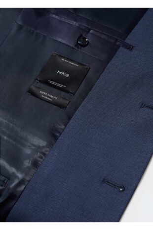 کت آبی مردانه مانگو 57010675