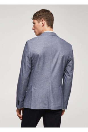 کت آبی مردانه مانگو 57050550