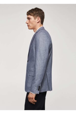 کت آبی مردانه مانگو 57050550